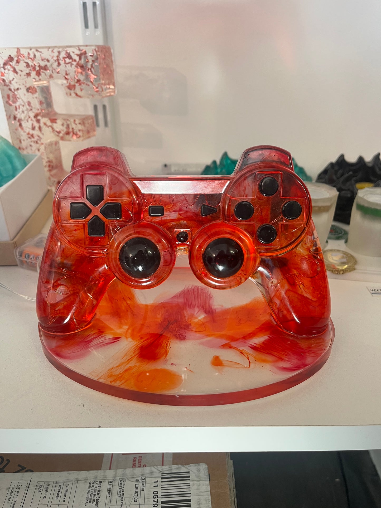 Manette lumineuse