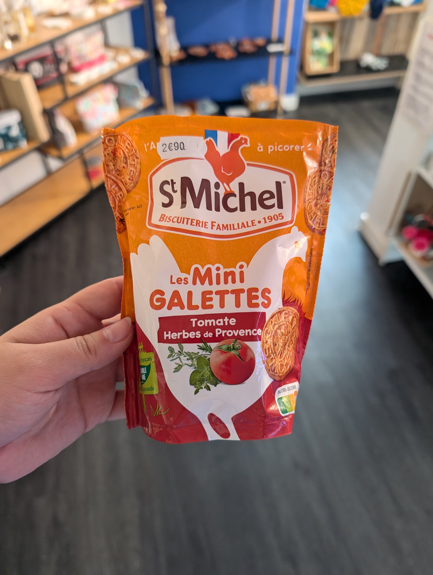 Mini galettes Tomate/herbe de provence