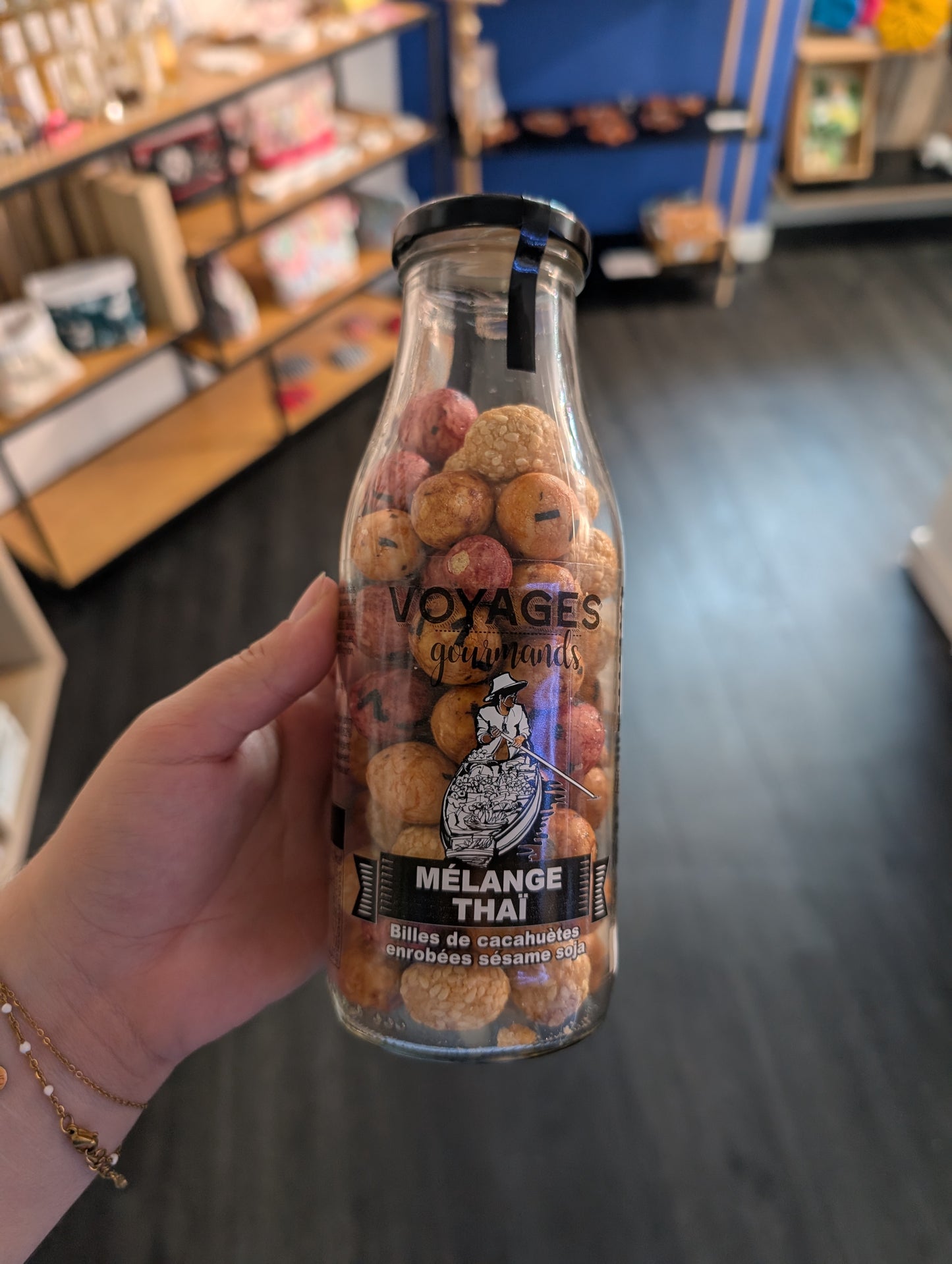 Billes de cacahouètes, mélange thaï
