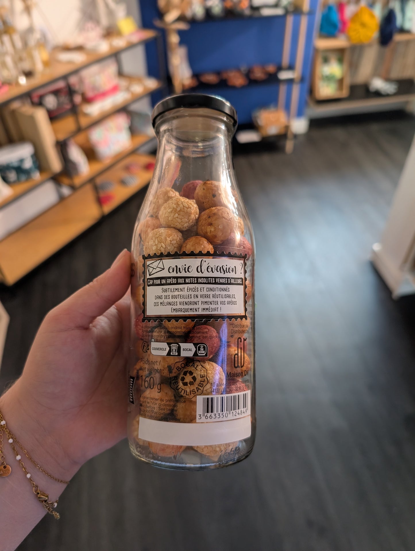 Billes de cacahouètes, mélange thaï