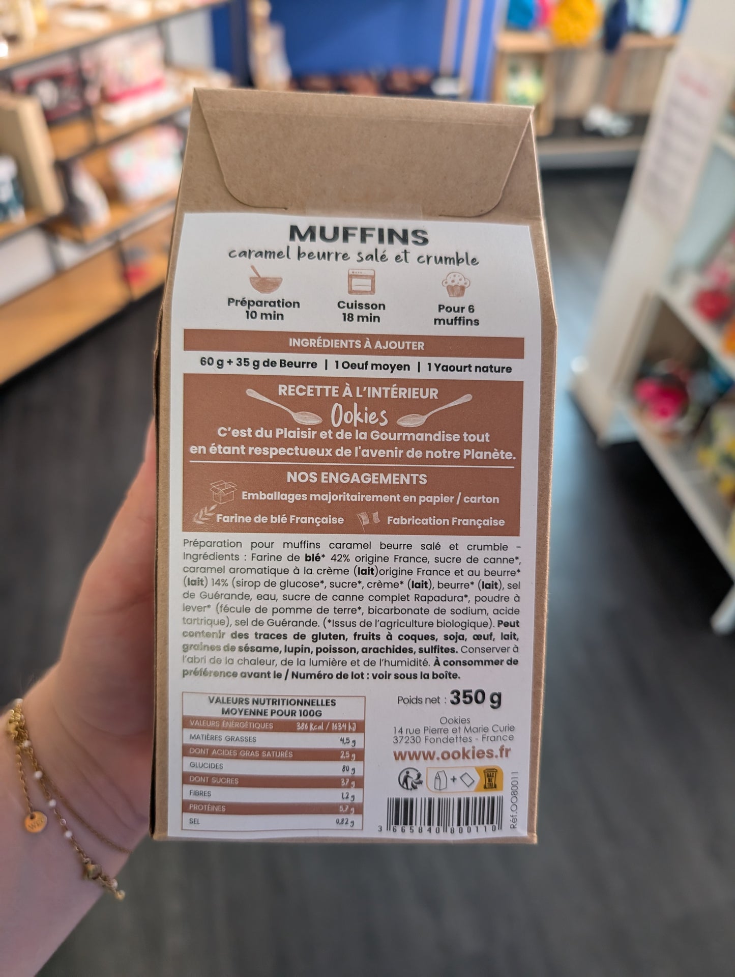 Préparation pour Muffin