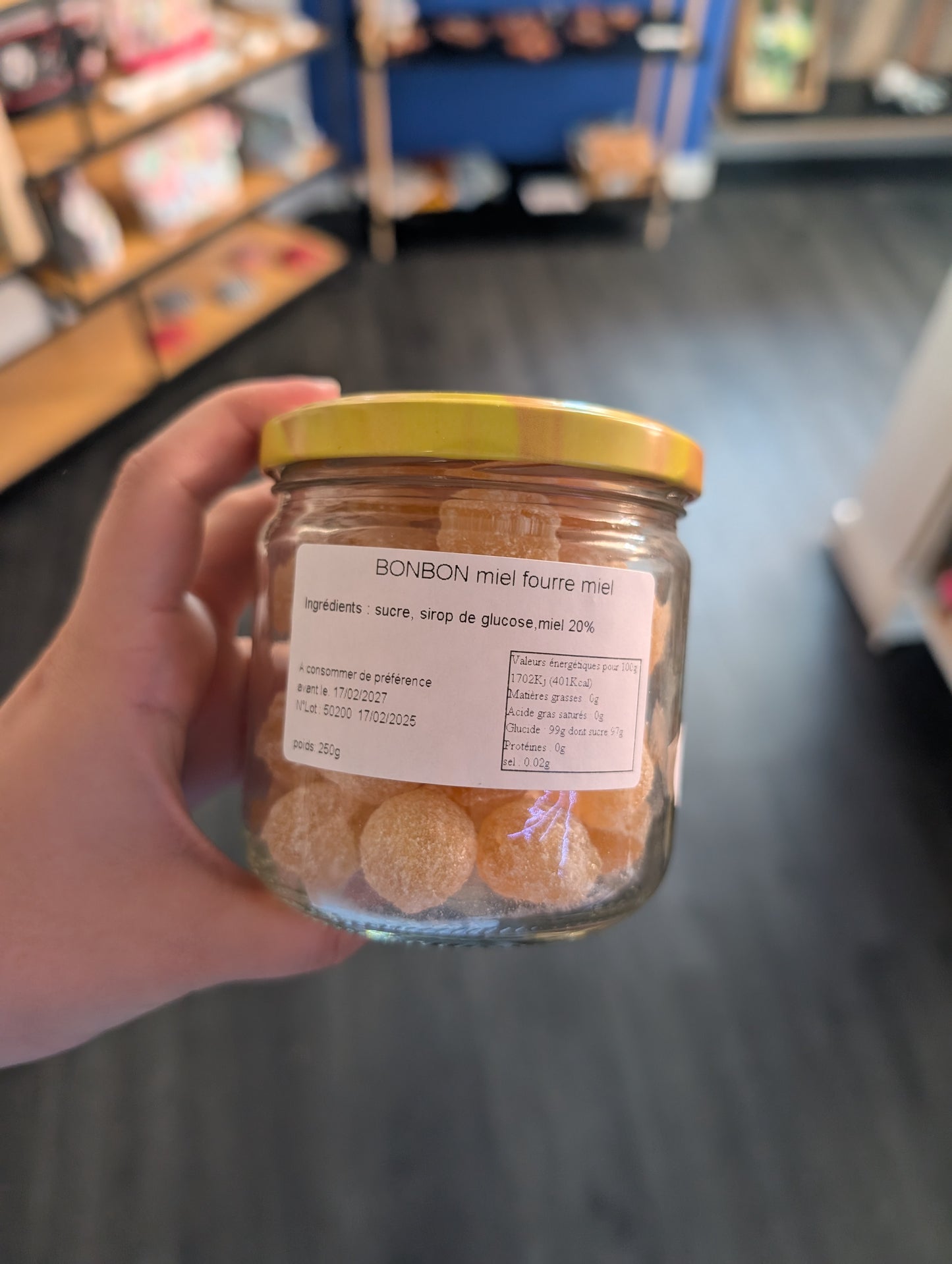 Bonbons au miel