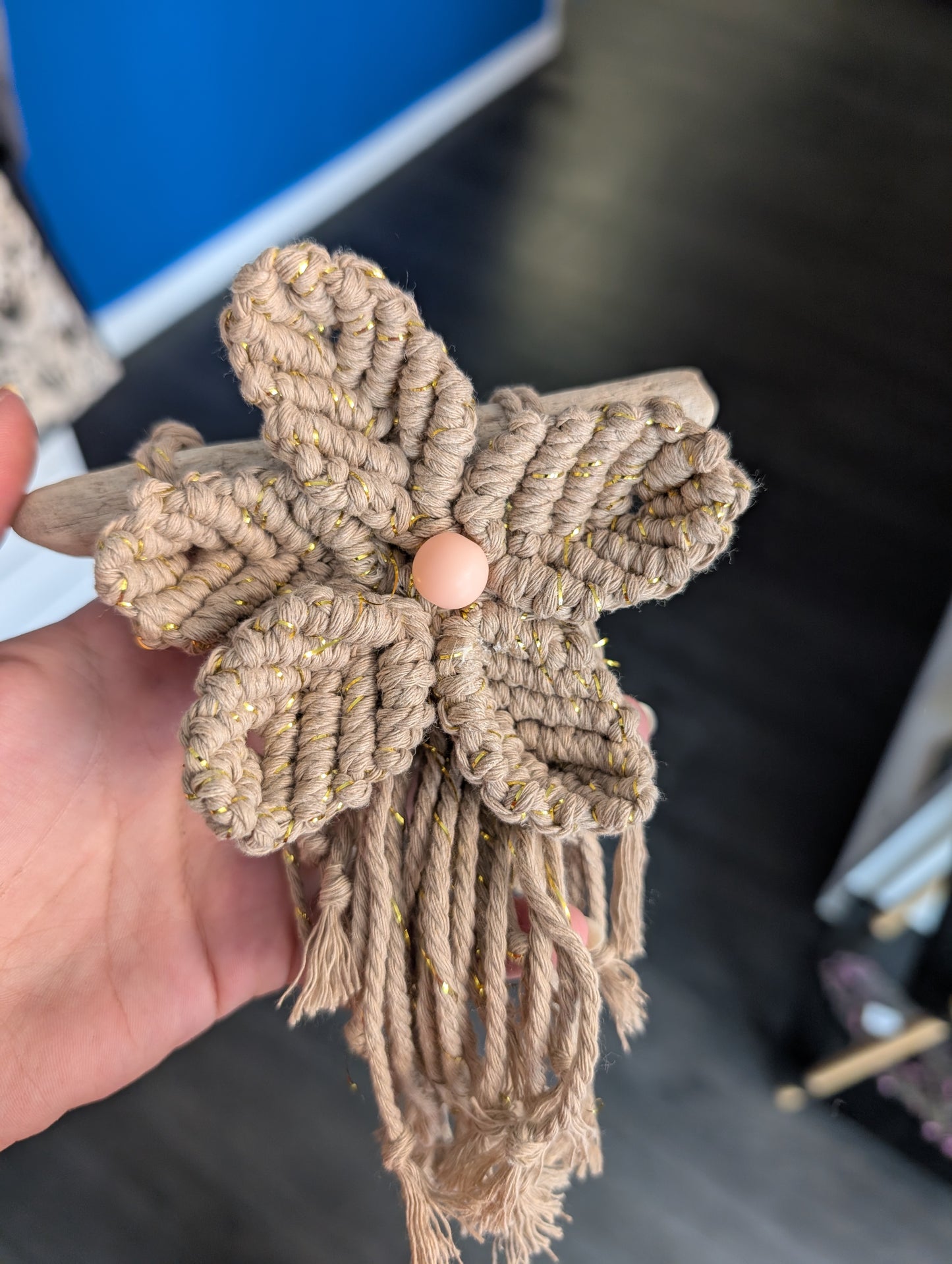 Suspension macramé