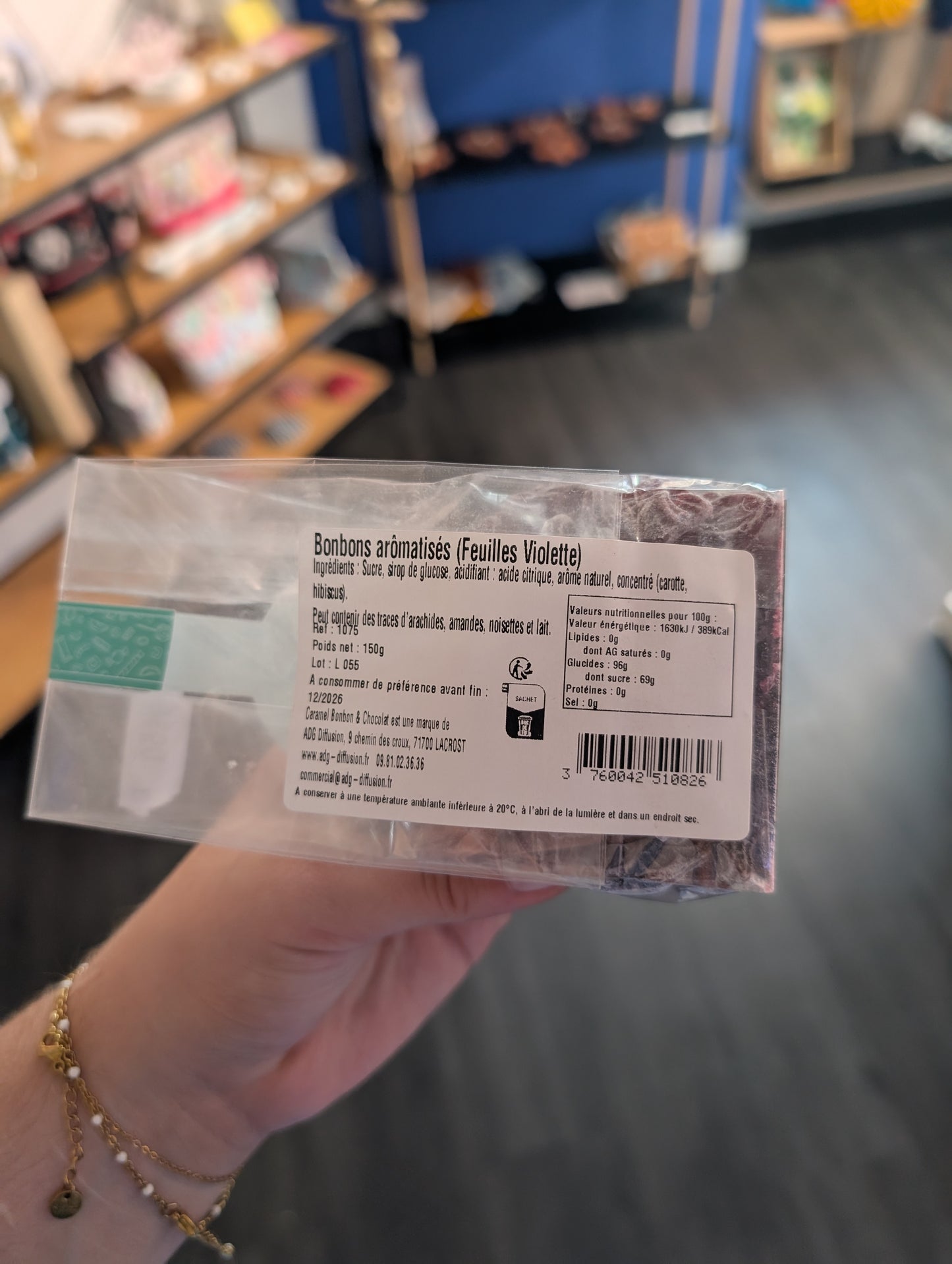 Bonbons à la violette