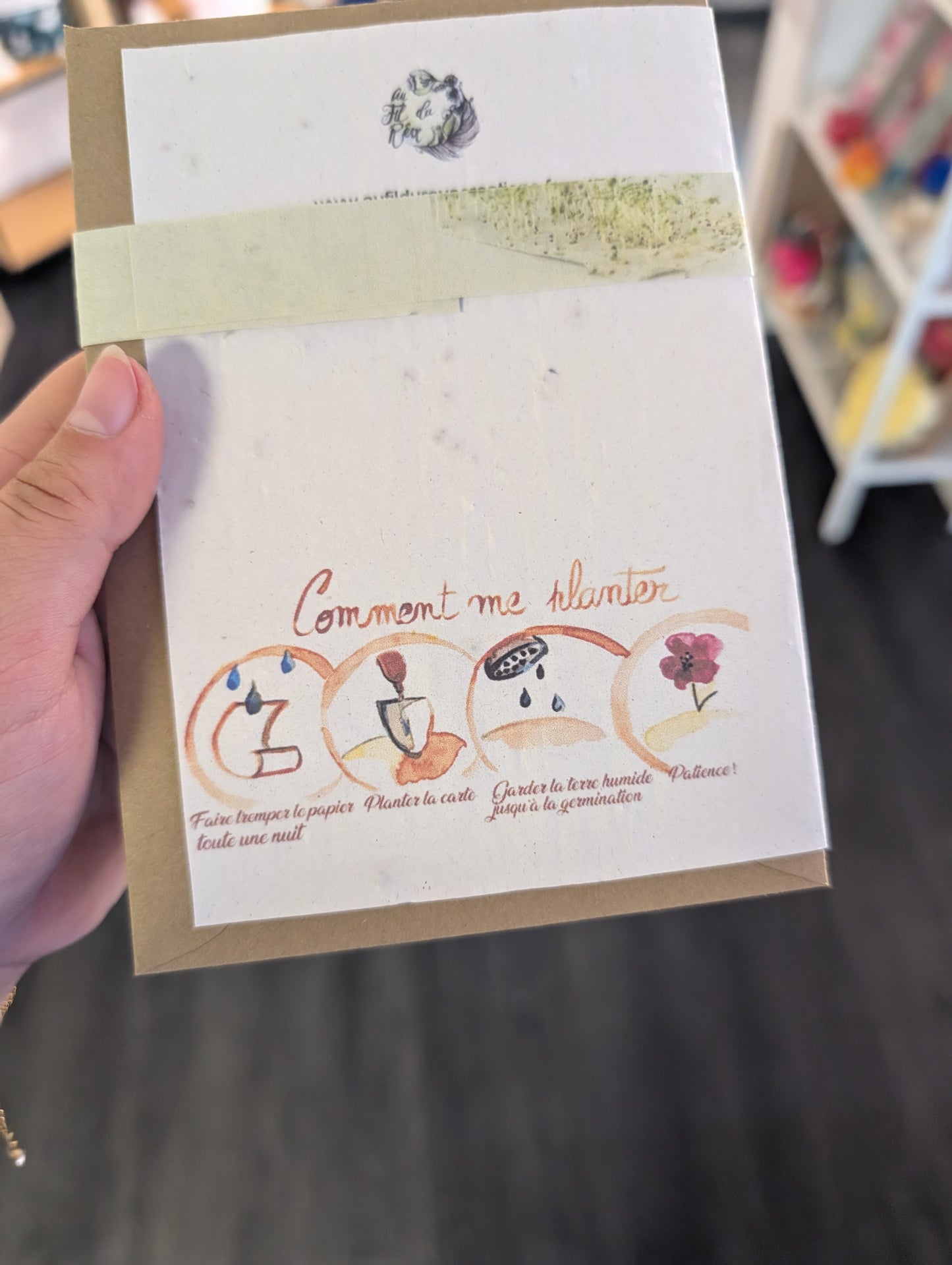 Carte à planter