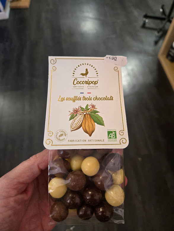 Les soufflés trois chocolats