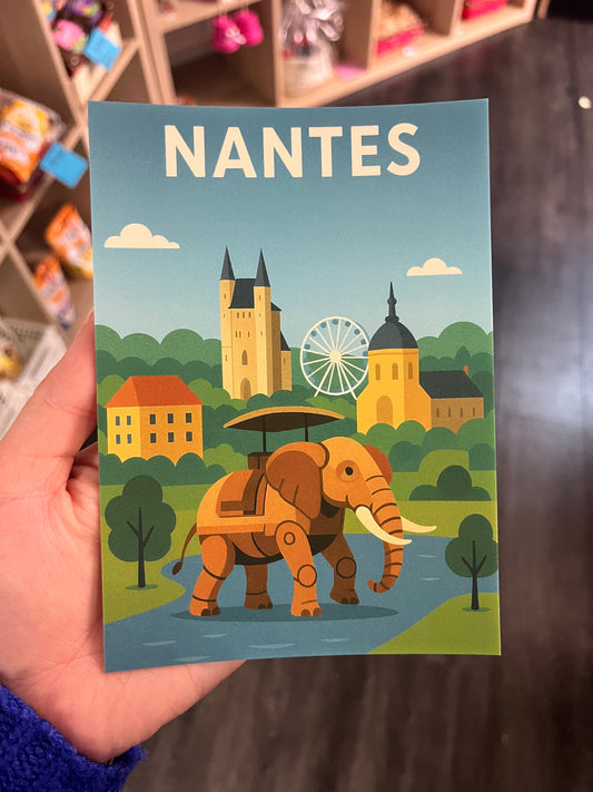 Carte Nantes