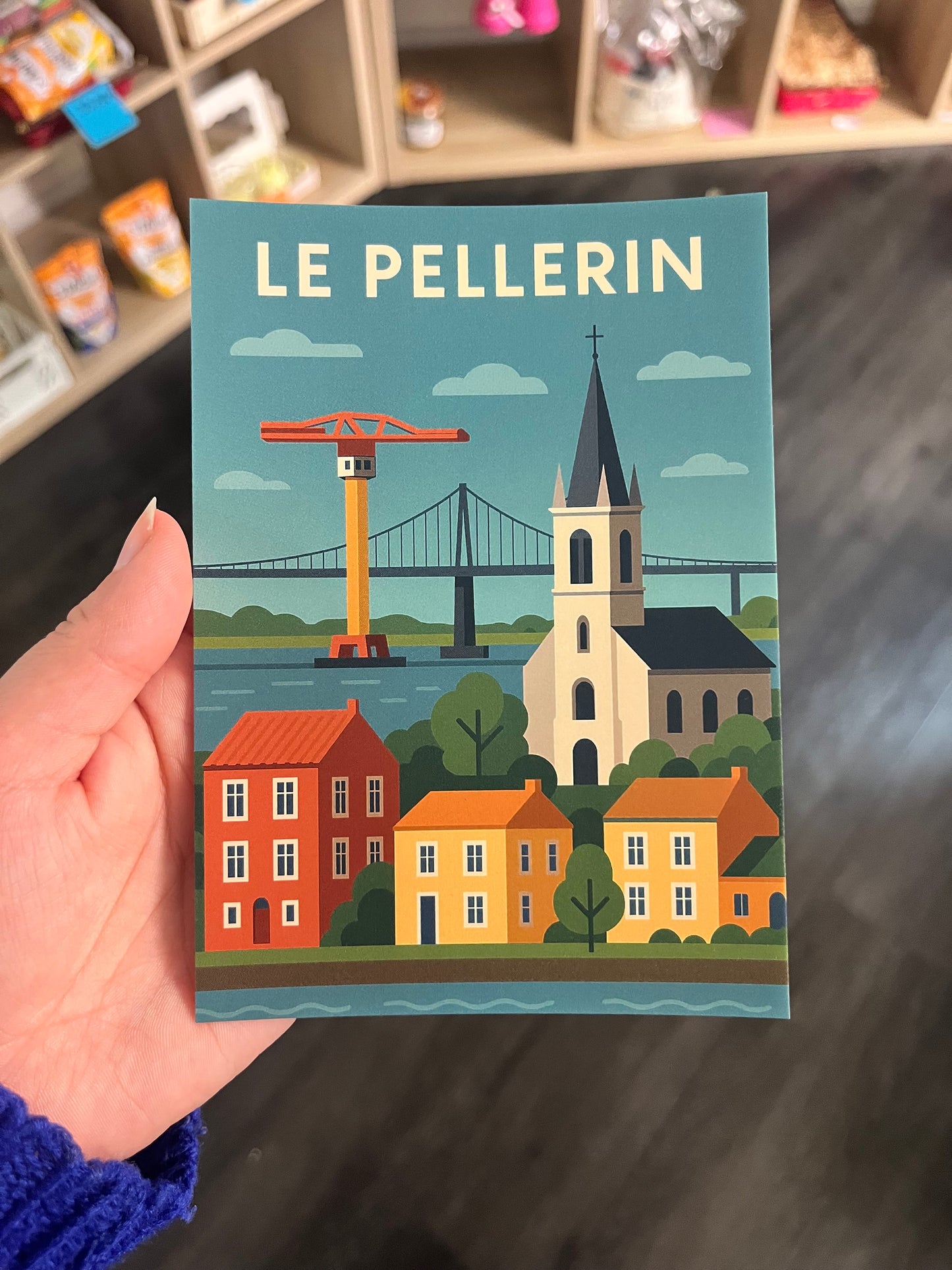 Carte Le Pellerin