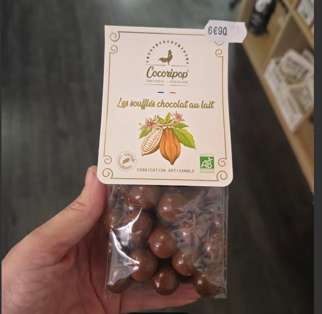 Les soufflés chocolat au lait