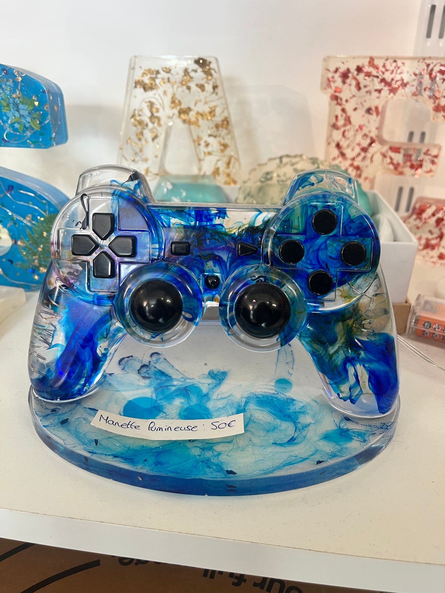 Manette lumineuse