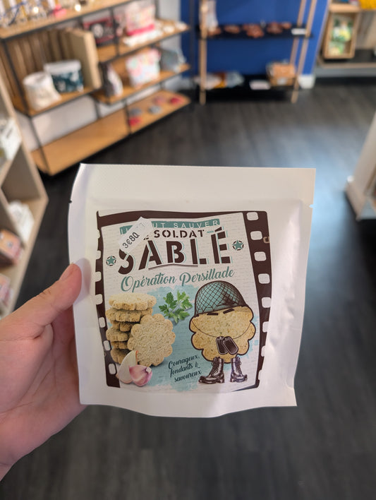 Sablé persillade