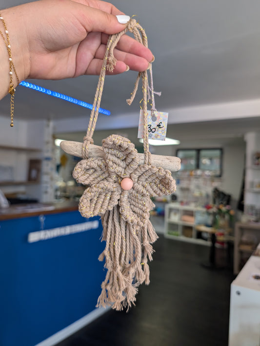 Suspension macramé