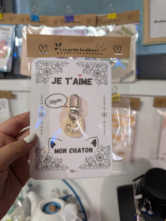 Petit bonheur "Mon chaton"