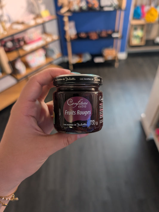 Confiture fruits rouges