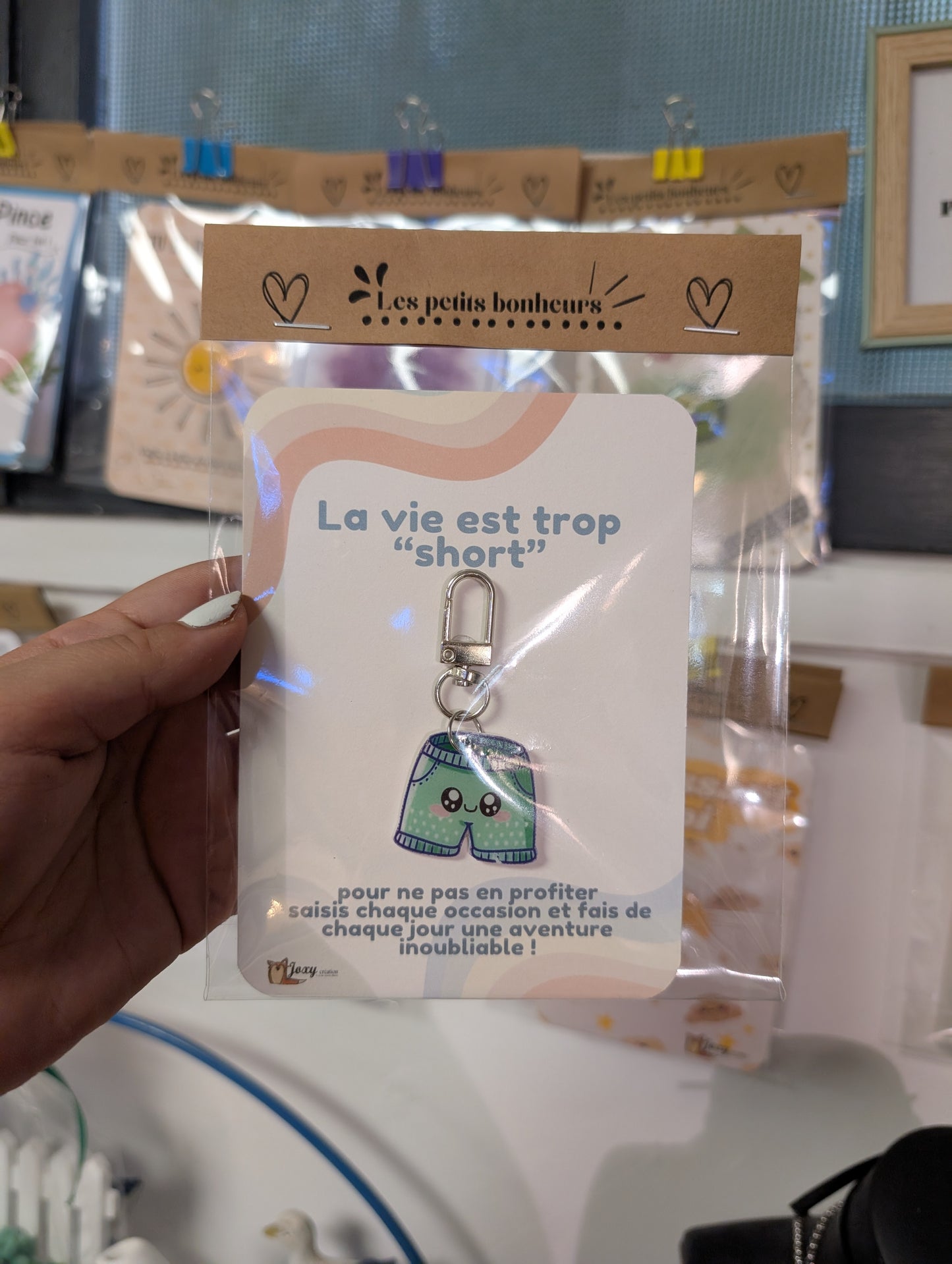 Petit bonheur "La vie est trop short"