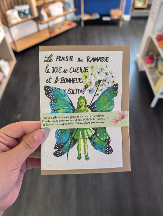 Carte à planter
