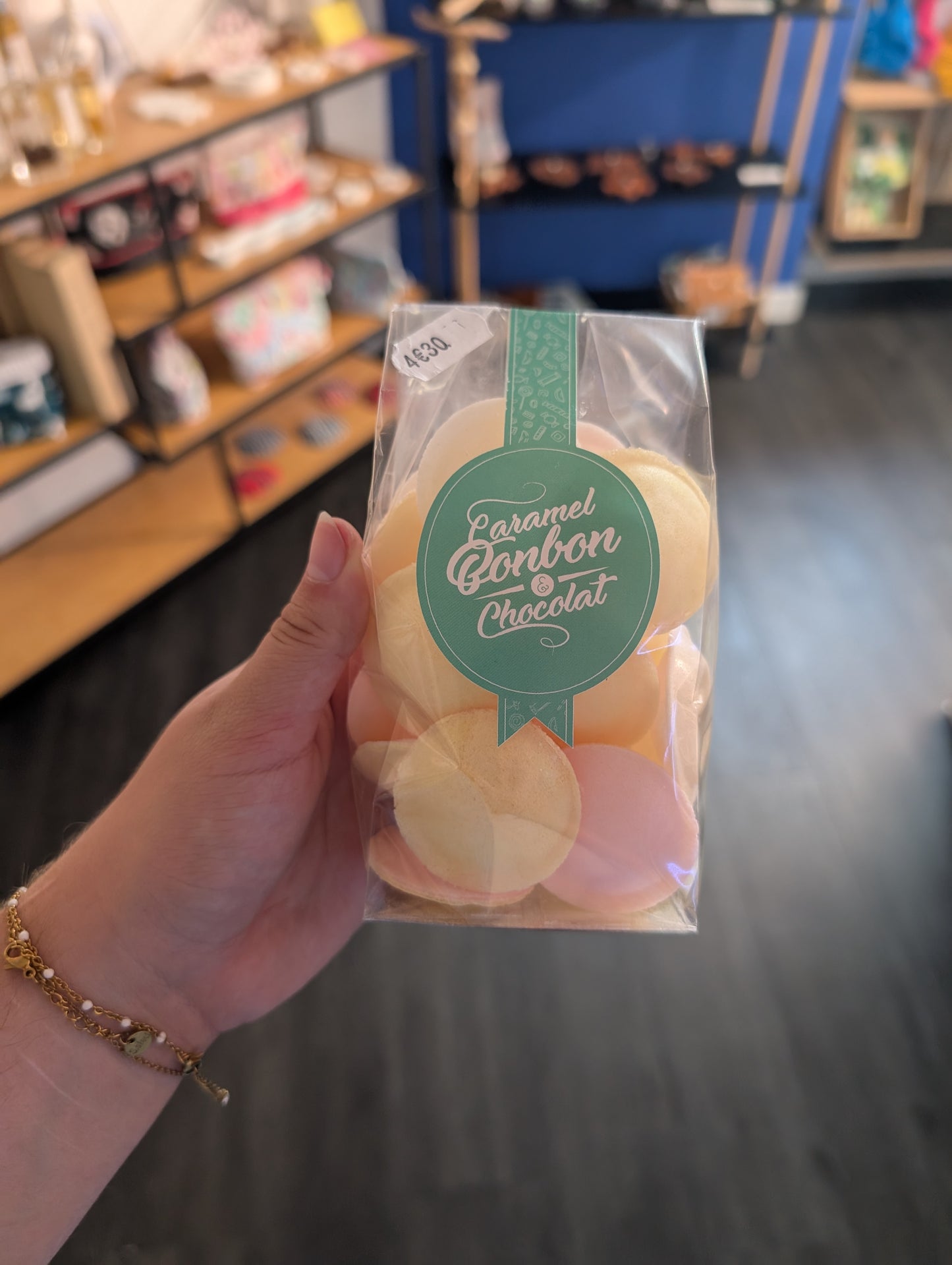 Bonbons soucoupes poudre goûts fruités